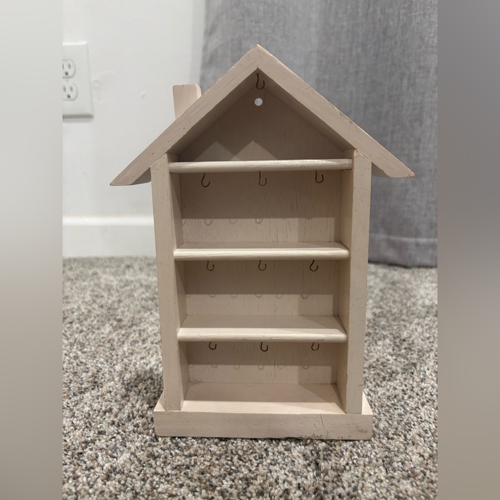Vintage Hallmark Shadow Box Memory House Mini Ornament Display Keepsake
